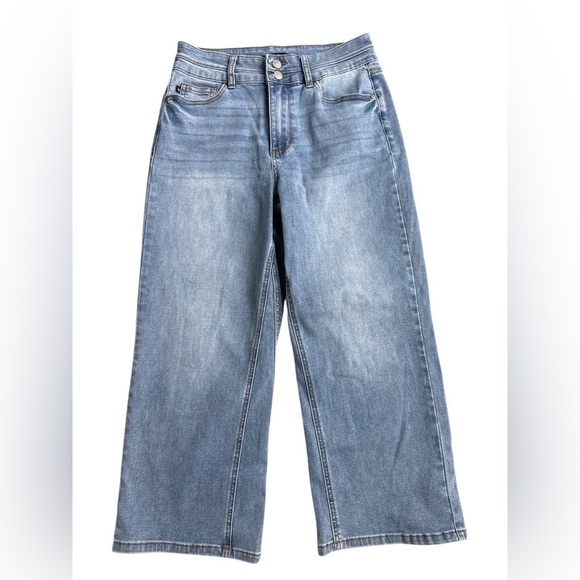 Judy Blue Denim - Judy Blue Wide Crop Jeans Size 7/28